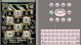 Android: Crowned Zebra Dialer