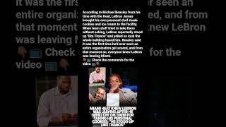 LeBron’s legendary locker room moment#LeBronJames #NBAStories #MichaelBeasley  #LockerRoomLegend