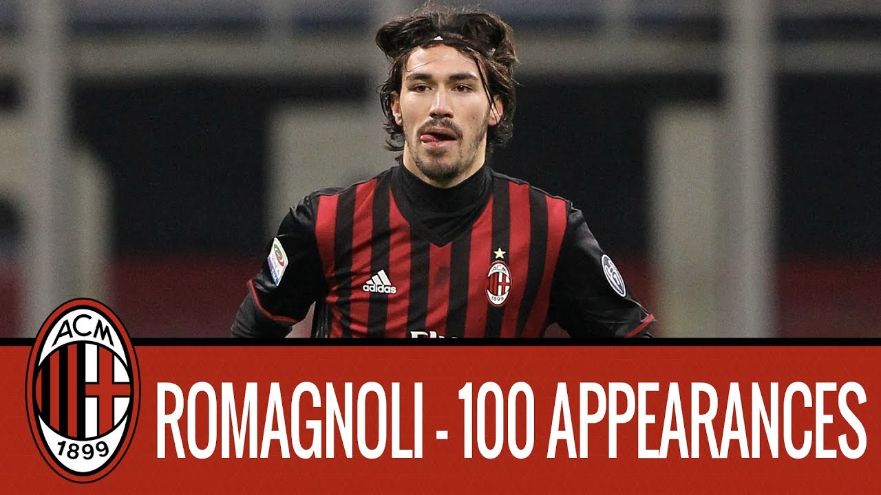 ACミラン ROMAGNOLI Romagnoli 100 appearances for AC Milan: his best plays - YouTube