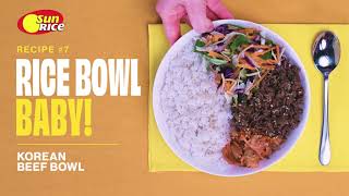 Easy, Quick & Delicious Korean Beef Bowl & Vegetarian Option Recipe