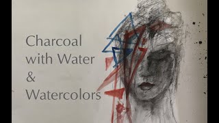 BEAUTY OUT OF CHAOS (charcoal drawing tutorial) Abstract and Realistic