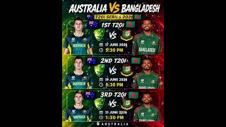 Aussies Host Tigers Down Under 🇦🇺🐅 Australia vs Bangladesh T20I Series 2026 |
