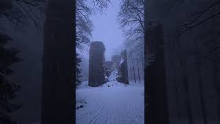 Winter castle #fantasy #darkfantasymusic #dreamscape #travel #castle