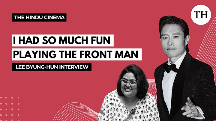Lee Byung-hun interview : I had so much fun playing The Front Man | Squid Game - 3