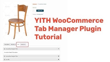 YITH WooCommerce Tab Manager Plugin Tutorial to Create new Tabs