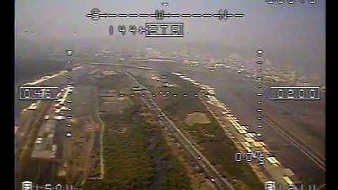 2.0 Km FPV Flight with FY31AP and Hornet OSD on HK EPP FPV