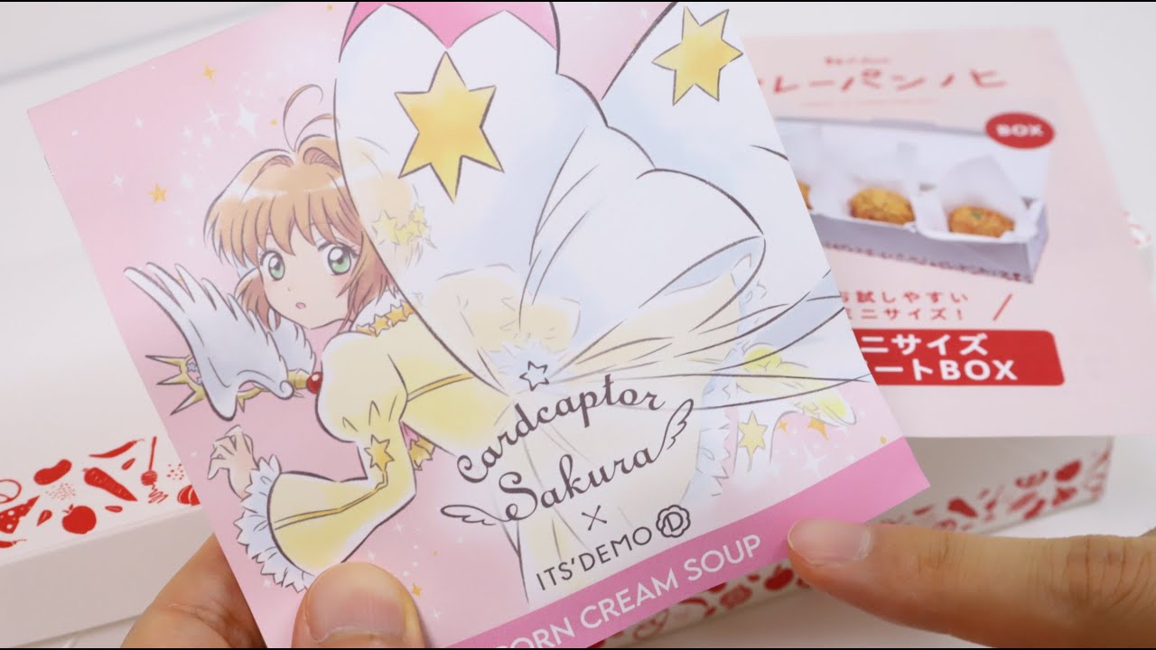 Mini Currypan Bread and Card Captor Sakura Corn Cream Soup