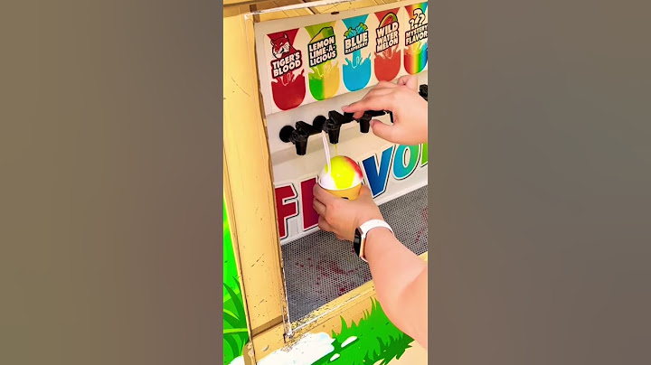 How to make a rainbow snow cone #coopsterfoodadventures #snowcone