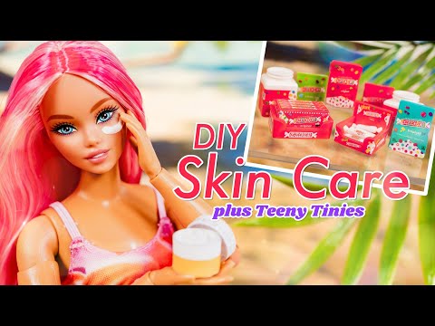 How to Make Mini Skin Care Stuff For Dolls Part 2 