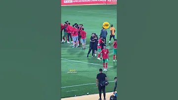 أغنية جامي نديرو بوز تتعالى في ملعب نيايو الوطني خلال منافسات الشان 