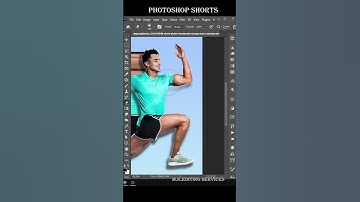 Pixel Stretch Effect Photoshop#shorts #trending