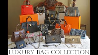 BEST to WORST Designer Luxury Handbag Collection review with modshots - Hermes, Chanel, Delvaux etc