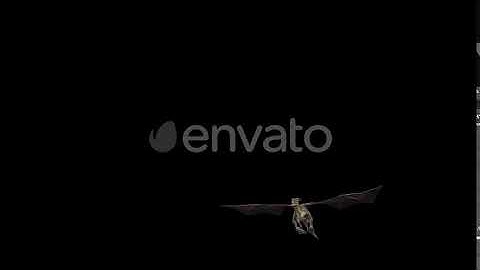 Dragon Gliding | Motion Graphics - Envato elements