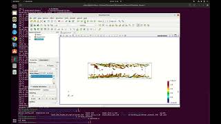 Turbulent channel flow at Re_tau=180 with Xcompact3d screenshot 5