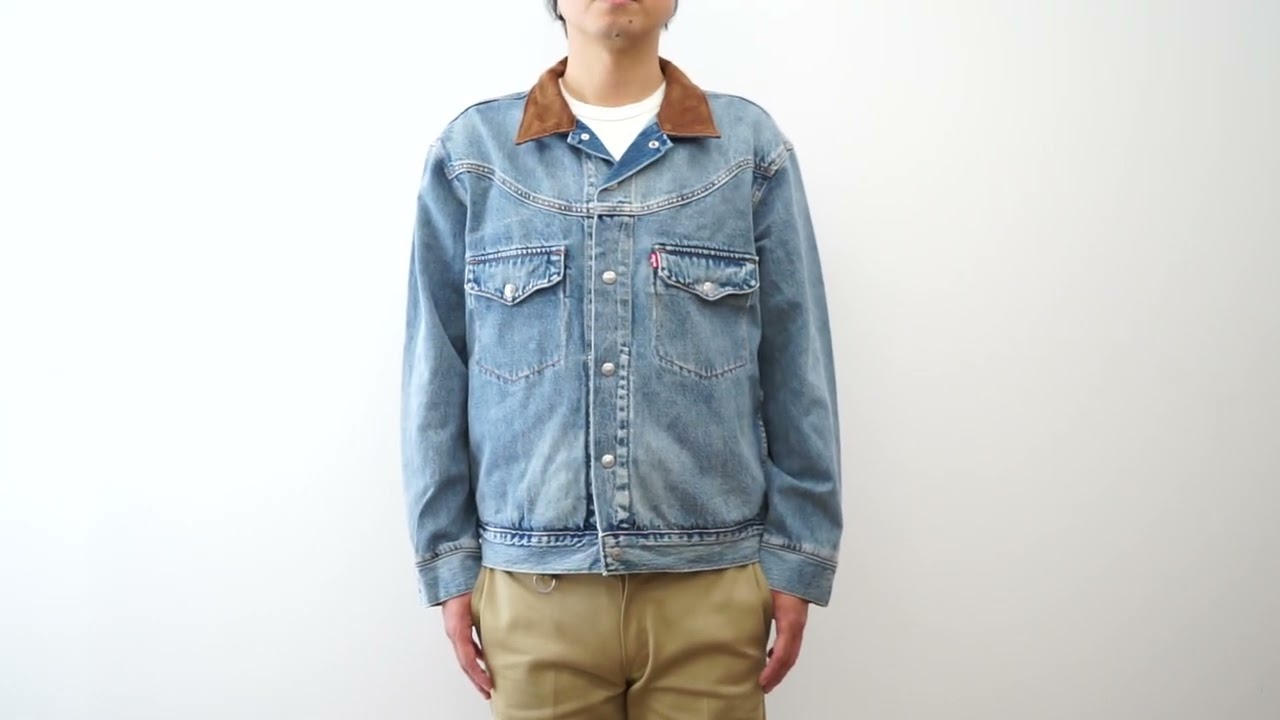 デニムジャケット Levi's リーバイス ウエスタンショートホーン