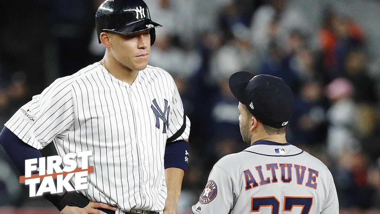 First Take reacts to Aaron Judge & LeBron sounding off on the Astros’ cheating scandal