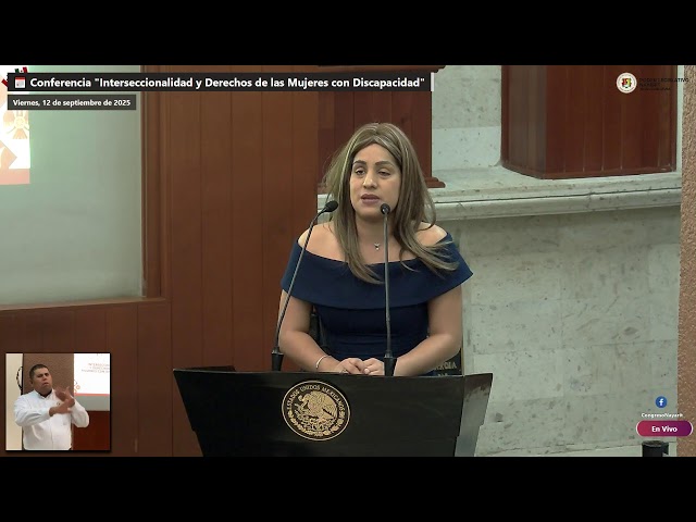 📅 Conferencia "Interseccionalidad y Derechos de las Mujeres con Discapacidad"-12 de septiembre  2025