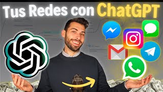 Cómo Añadir ChatGPT a Whatsapp, Instagram... o cualquier Red Social  Tutorial FÁCIL y Sin Código