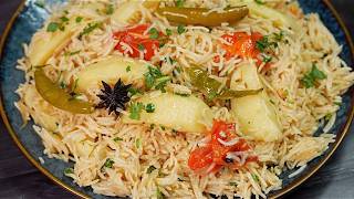 Duniya Ka Sabse Tasty Aloo Pulao Banane Ka Asaan Tarika | Aloo Pulao Recipe | Veg Pulao Recipe screenshot 5