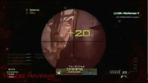 Call Of Duty MW3 L118A 7 Man Feed..