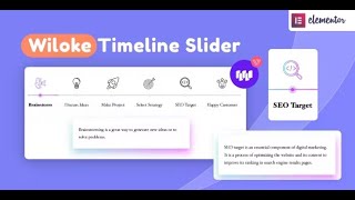 Wiloke Timeline Slider for Elementor By wiloke