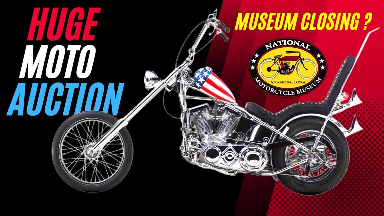 Huge Bike Auction Mecum / National Motorcycle Museum Closing YouTube