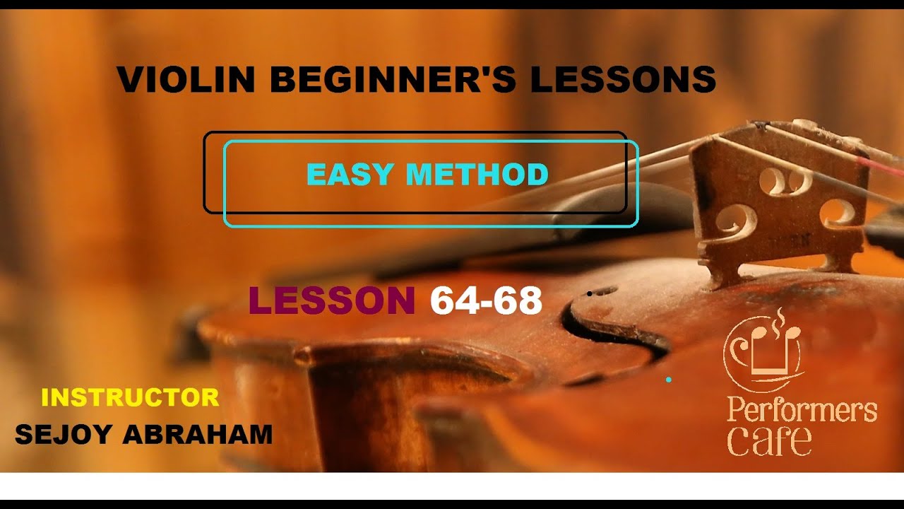 Part30 Violin Beginner's Lessons The 3rd finger on the "A" string