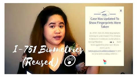 I-751 Biometrics | ROC 2020 UPDATE
