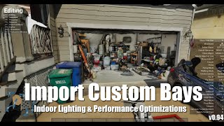Import Custom Scanned Bays, Indoor Lighting & Perf Improvements - Stage Design Tool for USPSA/IPSC