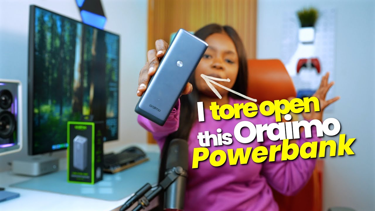I Tore Open this oraimo Powerbank!!!