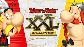 ASTERIX & OBELIX XXL: ROMASTERED Walkthrough Gameplay Part 1 - Gaul