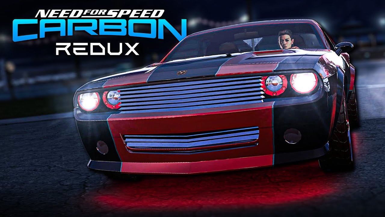 Redux 2022. NFS Carbon машина Энджи. NFS Carbon dodge Challenger. Need for Speed Carbon Remastered 2021. Додж нфс карбон.