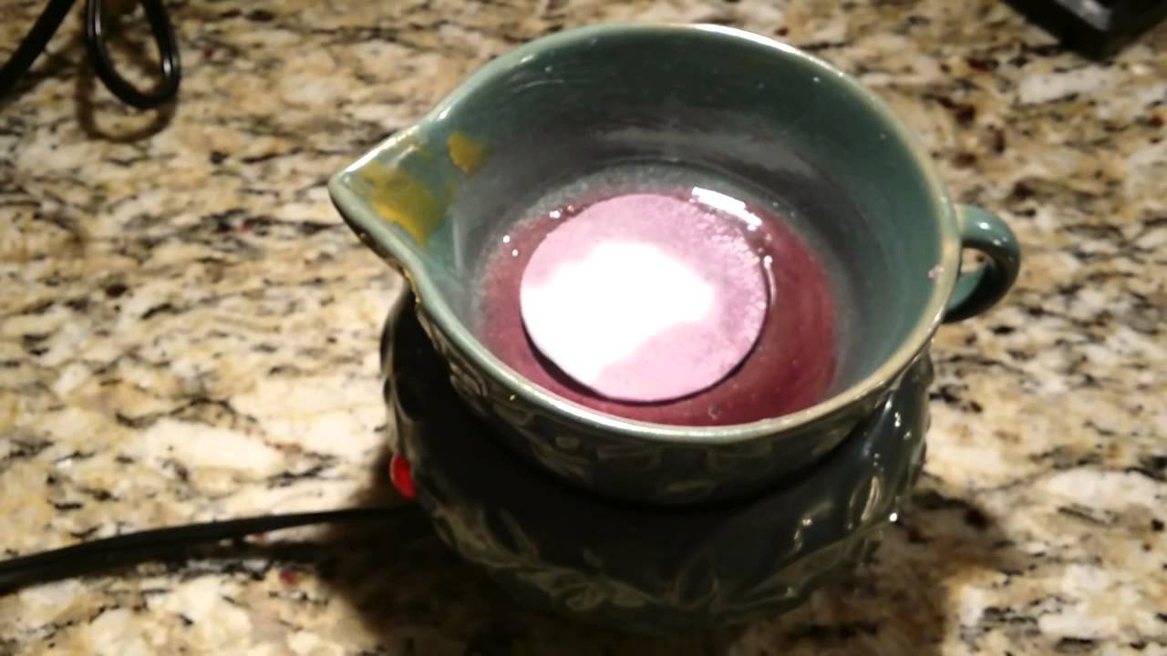 Easy little trick to remove the wax from your tart warmers YouTube
