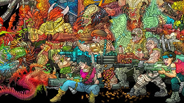 Drawing Aliens vs Predator