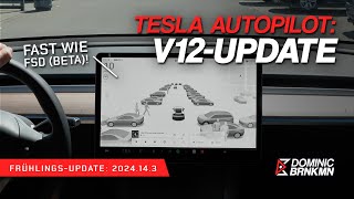 Fast wie FSD! Tesla V12 bringt neue Autopilot-Darstellung