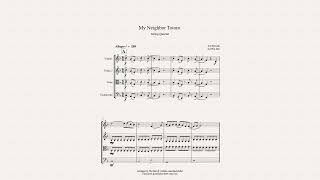 My Neighbor Totoro for String Quartet - Joe Hisaishi