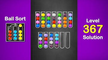 Ball Sort Puzzle Solution Level 367