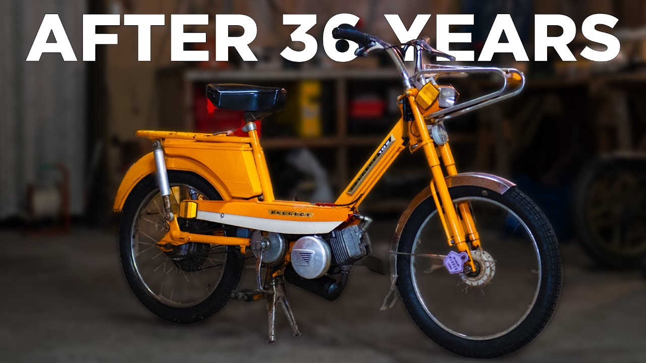 Peugeot 102 moped discount