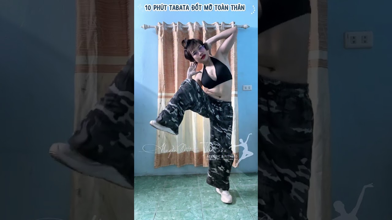 🔆 10 PHÚT TABATA ĐƠN GIẢN CHO MỌI NGƯỜI 🔆