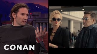 Nash Edgerton Directed His Brother & Charlize Theron In A Sex Scene | CONAN on TBS