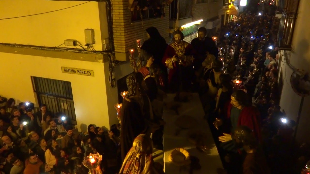 Semana Santa Puente Genil 2.018 La Santa Cena Calle Veracruz