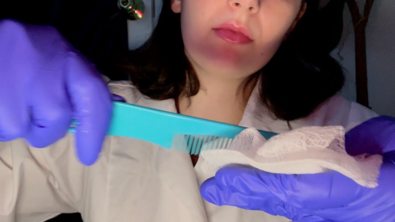 ASMR| Nurse Visit- Lice Check/Scalp Exam and Treatment Roleplay! (soft spoken, personal attention)