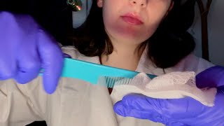 ASMR| Nurse Visit- Lice Check/Scalp Exam and Treatment Roleplay! (soft spoken, personal attention) screenshot 5