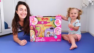 Anne Vlog Sevcan Derin Için Barbie Doktor Setini Getiriyor Çocuklar Için Video