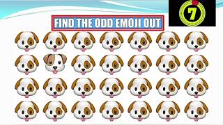 @Guess the odd emoji. Find different Image. 90% file.