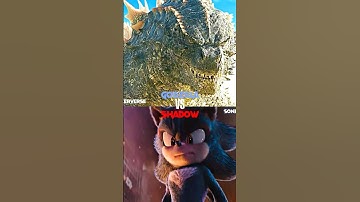 Evolved Godzilla Vs Shadow The Hedgehog