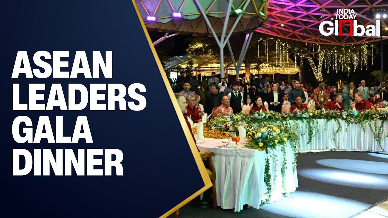 LIVE: ASEAN Summit Gala Dinner in Kuala Lumpur