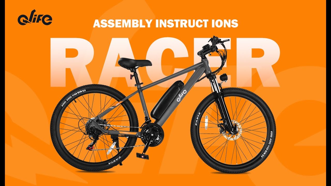Qlife Racer Ebike Assemble #qlifebike #ebike #qliferacer - YouTube