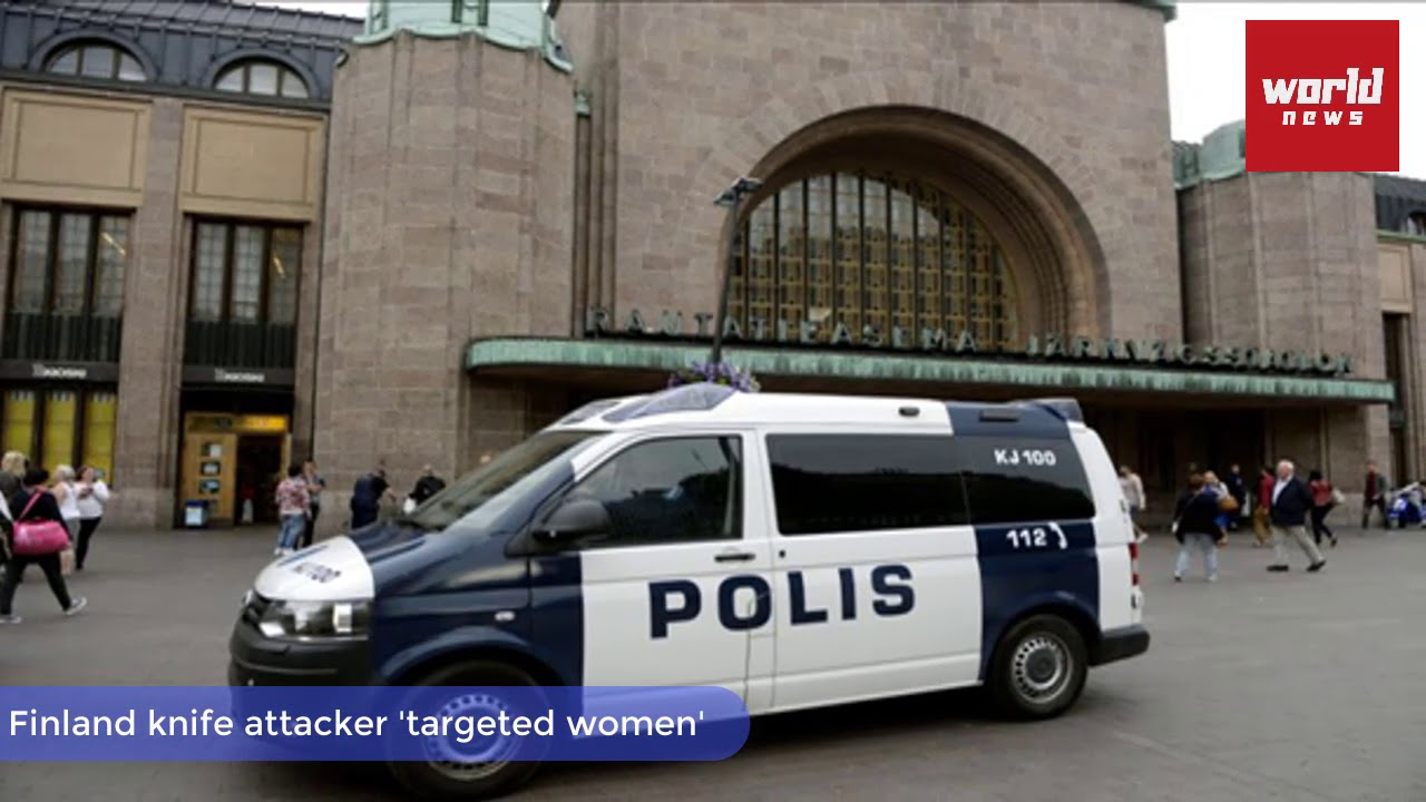 Finland knife attacker 'targeted women'