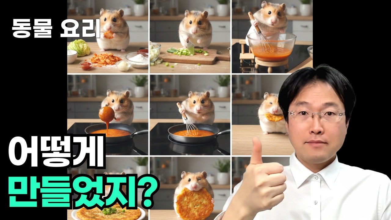 동물 요리 AI 영상 제작법 : 초보 입문 가이드